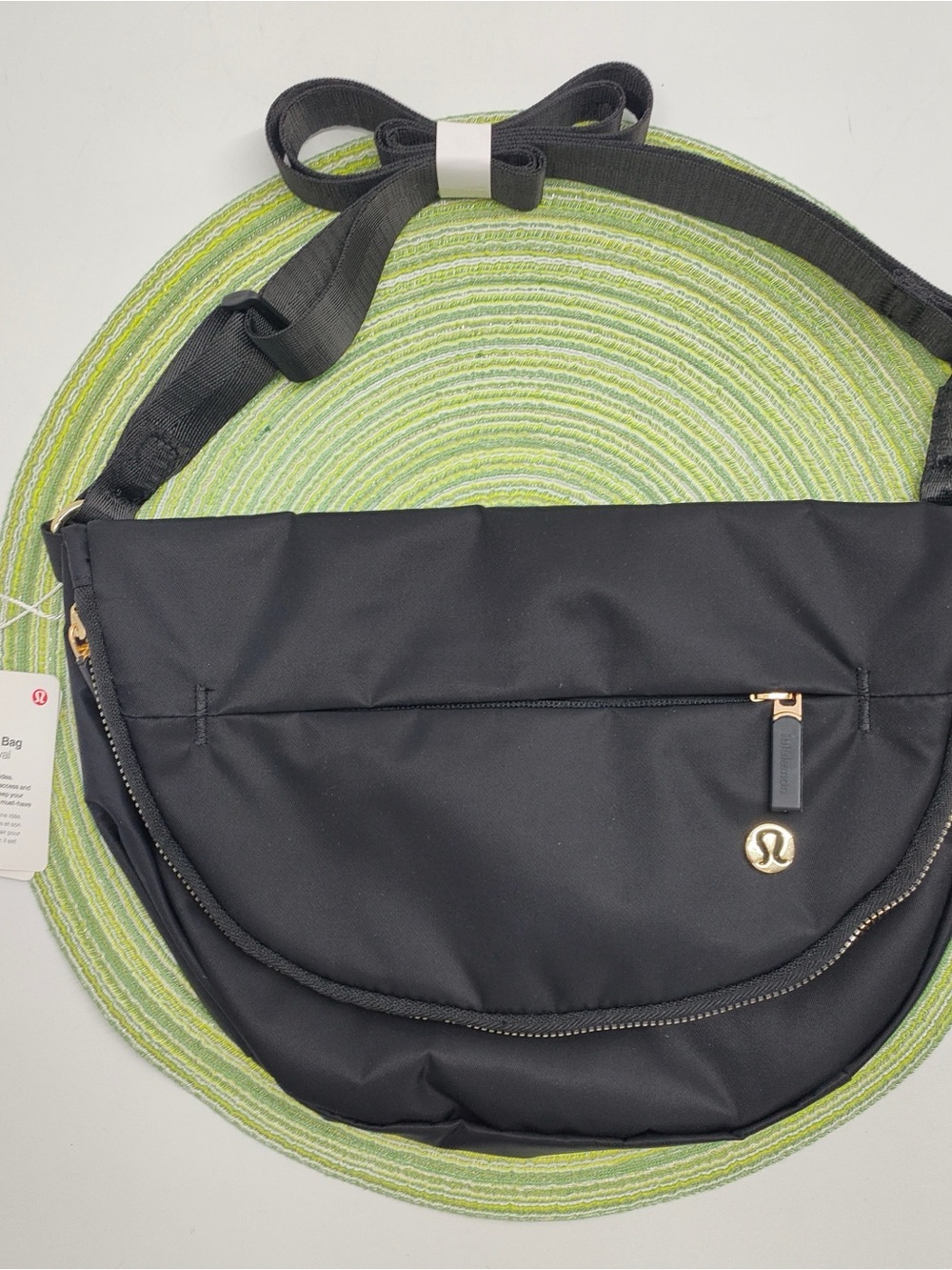 Lululemon Festival Bag 5L • Black/Gold • New